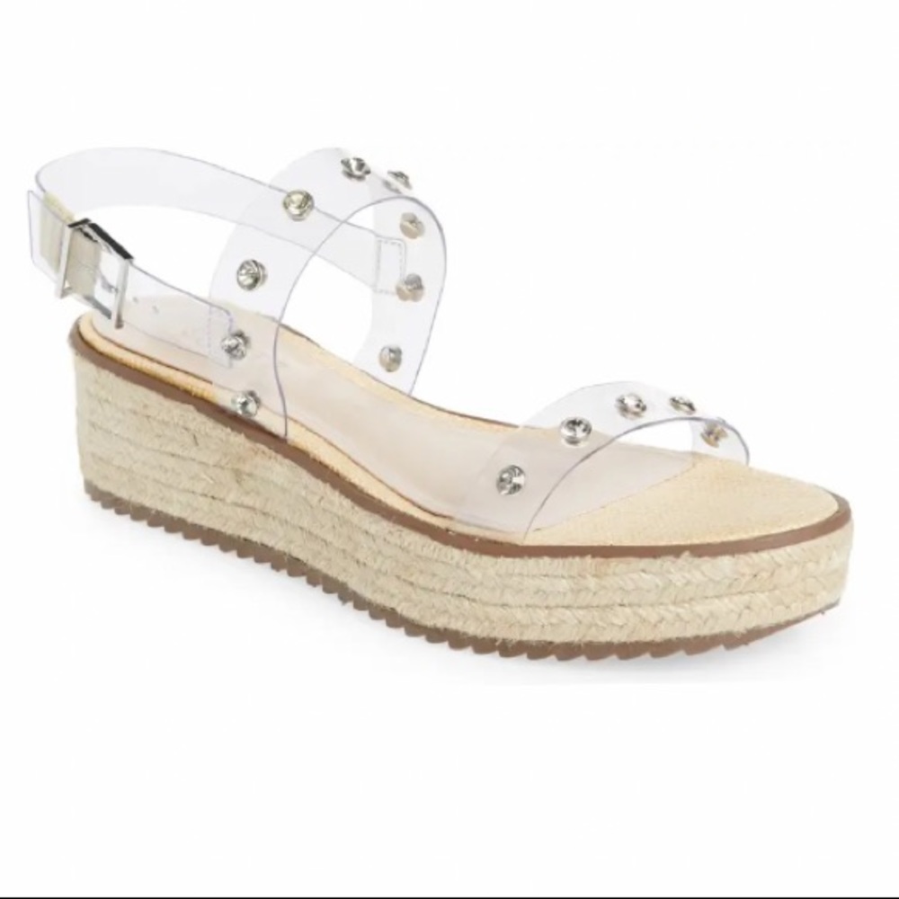 SCHUTZ Cristiane Embellished Platform Sandal